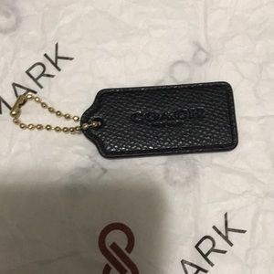 Coach hang tag